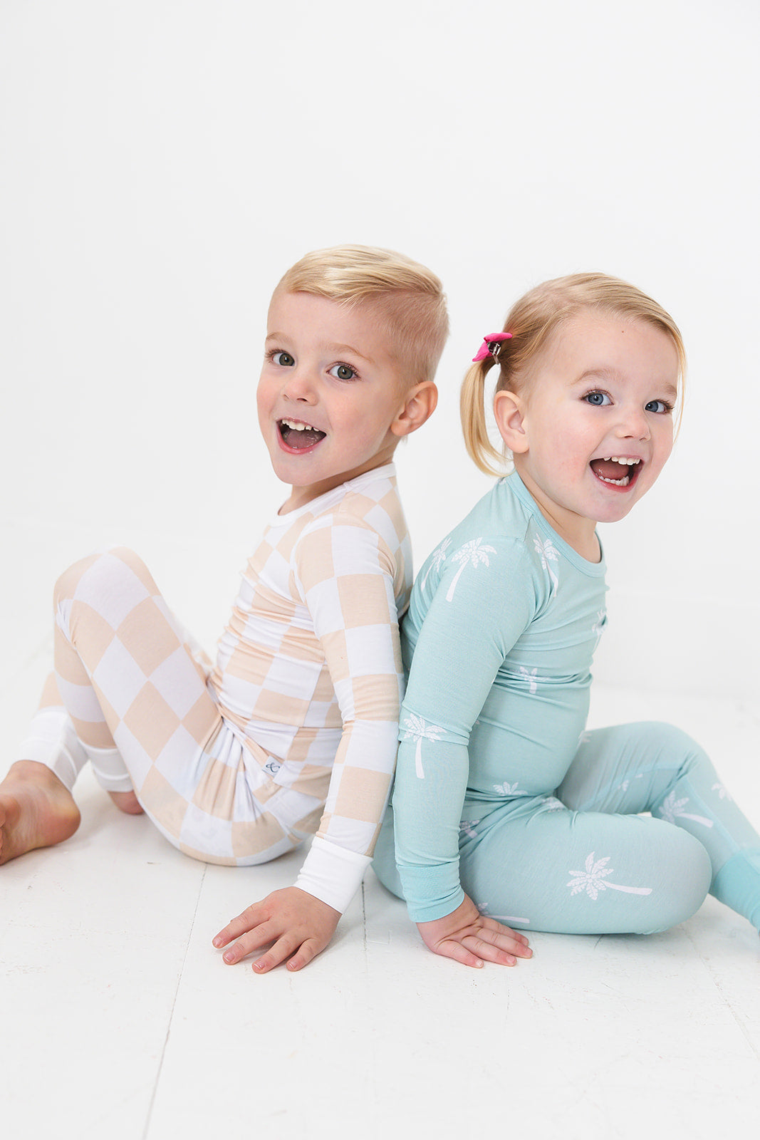 Checks Long Sleeve Lounge Set