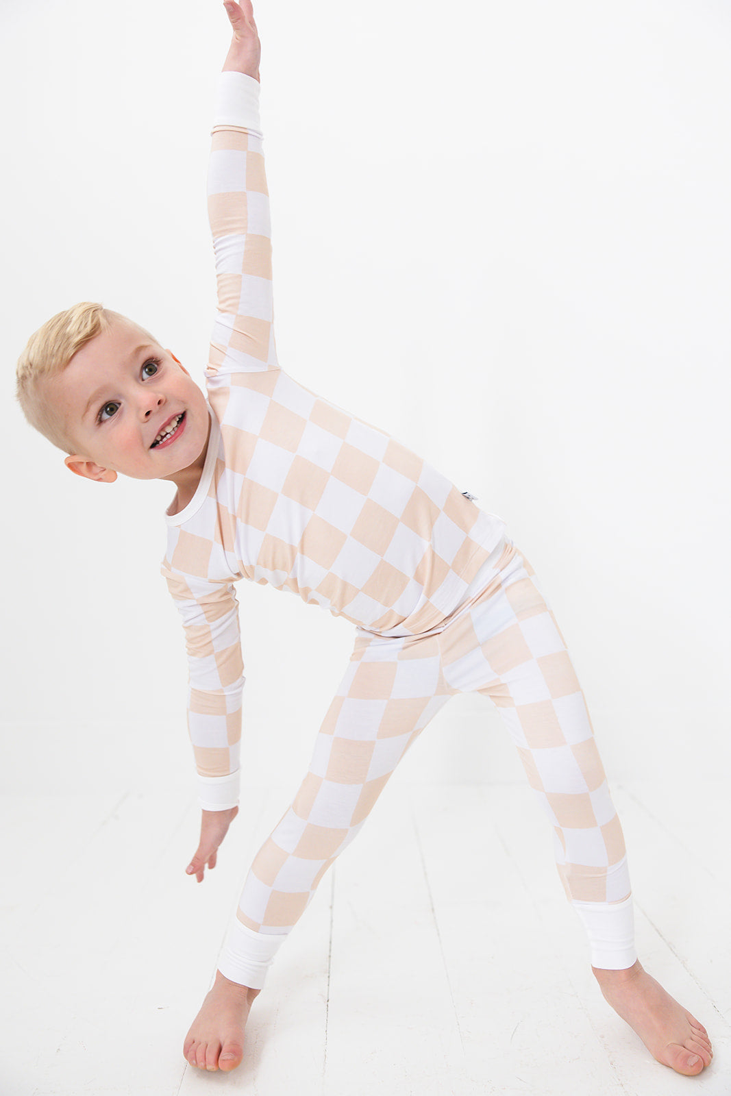 Checks Long Sleeve Lounge Set
