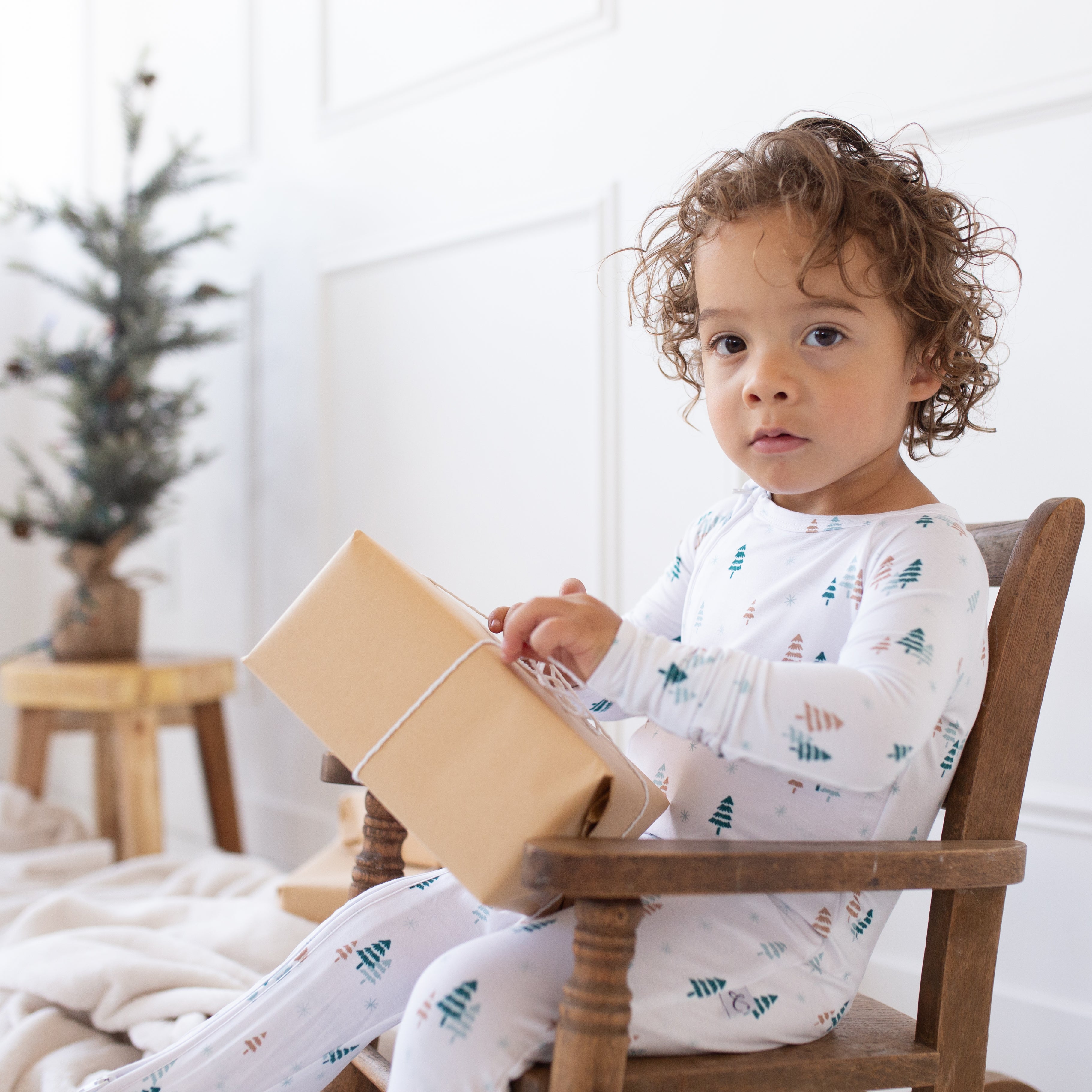 Frosted Pines Long Sleeve Lounge Set