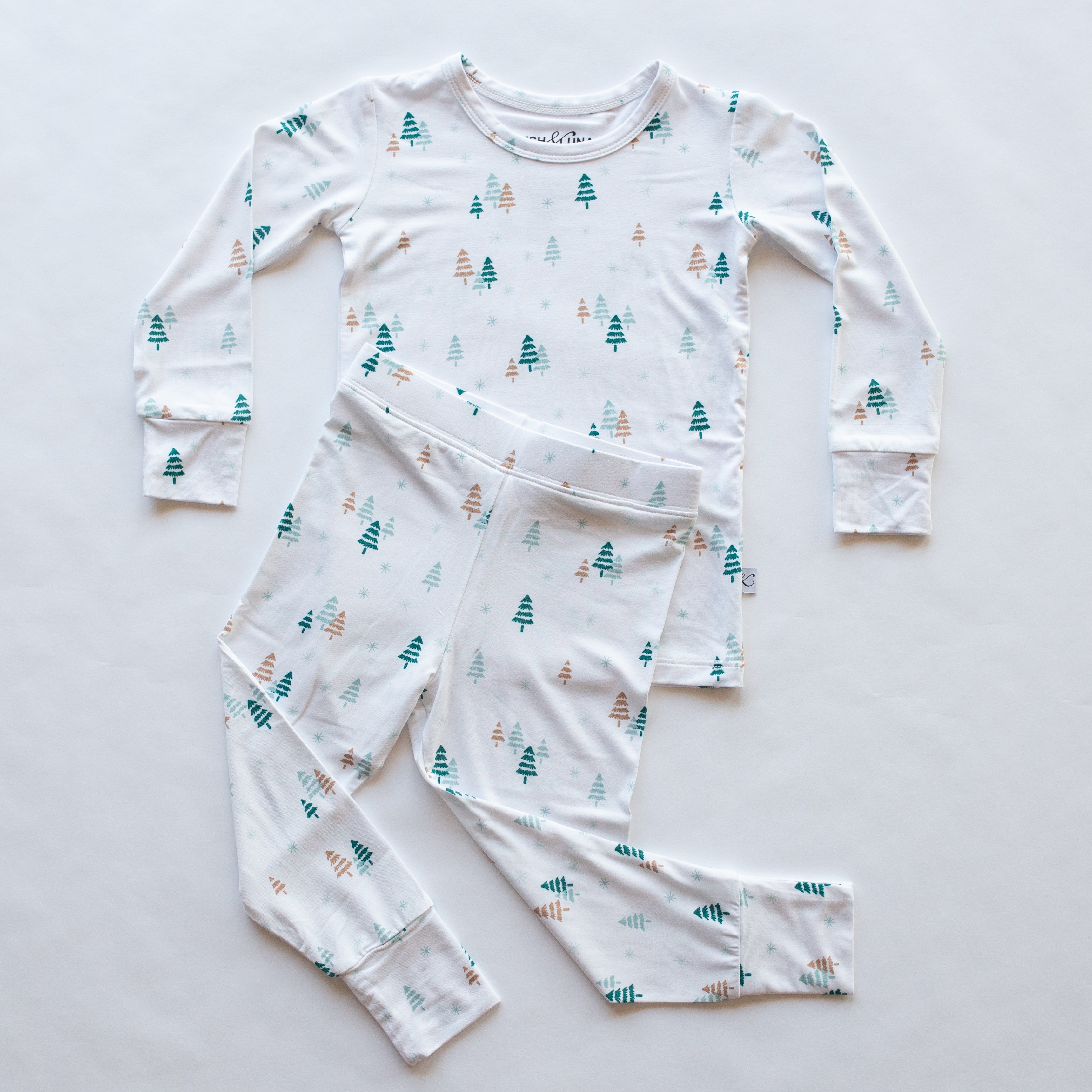 Frosted Pines Long Sleeve Lounge Set